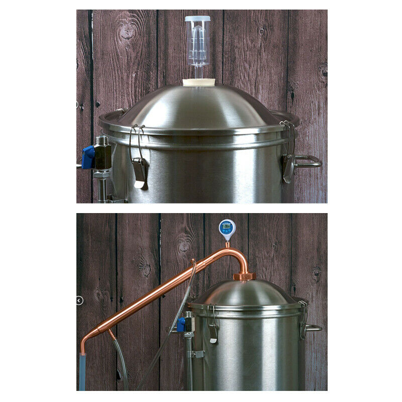 HOT Distillation Lid for Robobrew Grainfather Digiboil - Homebrew Beer Moonshine