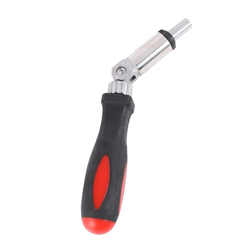 0-180 Degree Multi Function Ratchet Screwdriver 1/4 Inch Inside Hexagon InterfA2