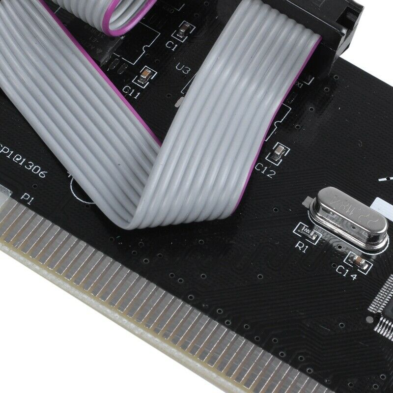 2 port PCI serial RS232 DB9 adapter card controller support - computer card blV7