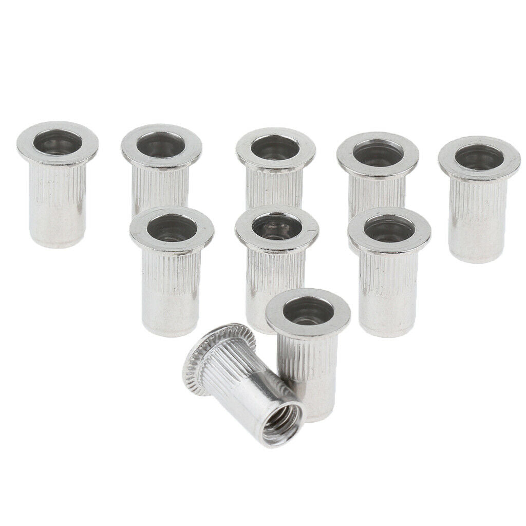 40Pcs M4 M5 M6 M8 Stainless Steel 304 Rivnut Small With Countersunk Head