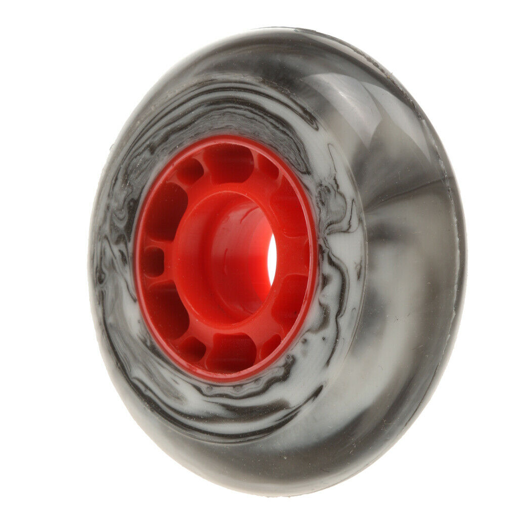 2X 2pcs Inline Roller Skates Replacement Wheels Bearing 80*24