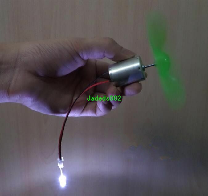 1pcs 0.1V-18V 200~6000rpm DC motor Wind power generator Micro wind turbine