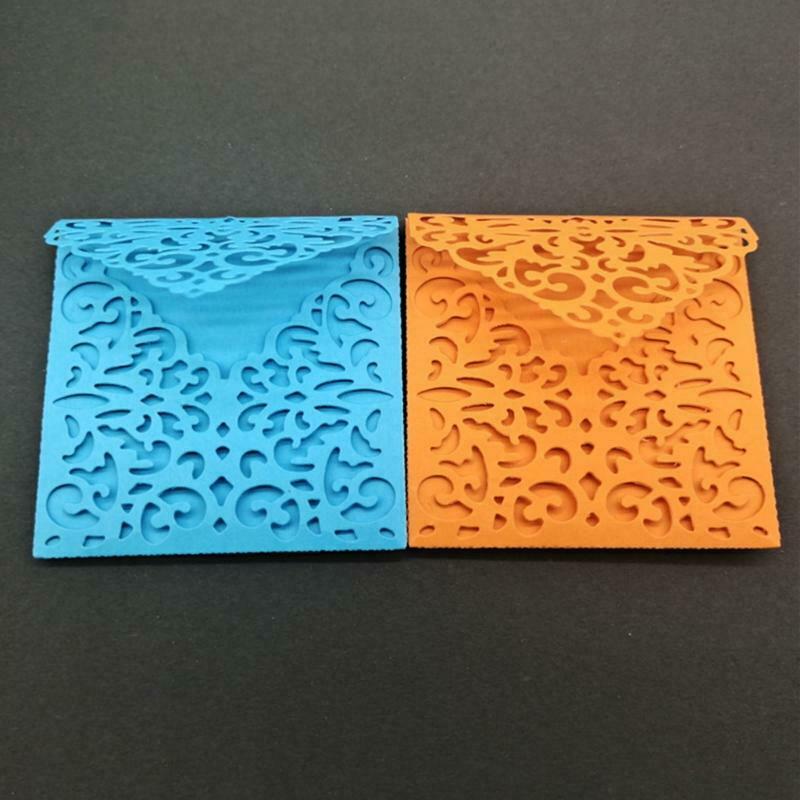 Envelope Puzzle Cutting Die Sencil Paper Art Crafts Cutting Template Stencil