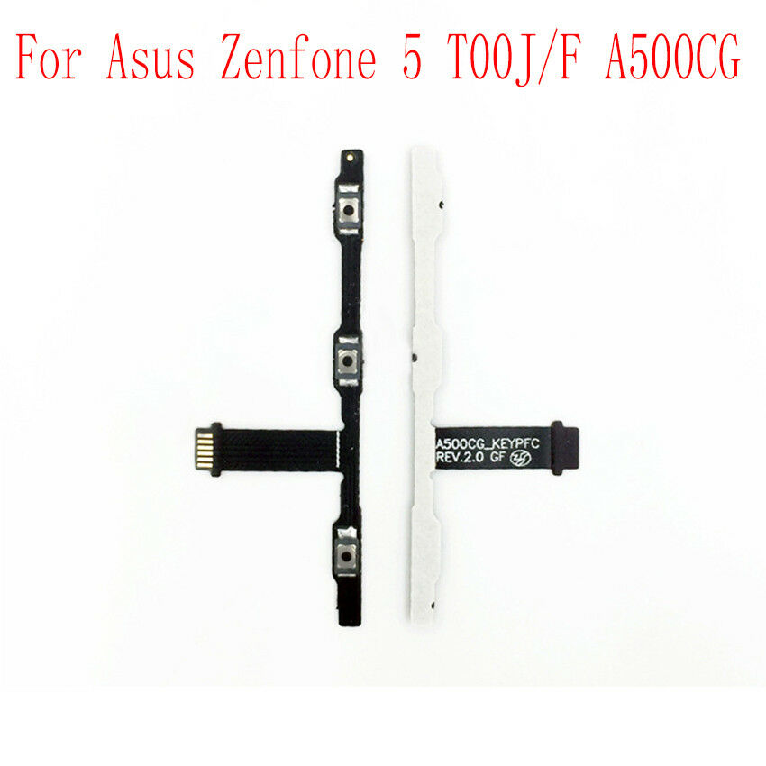 Power Flex Cable Volume Buttons Mute Switch For Asus Zenfone 5 T00J/F A500CG