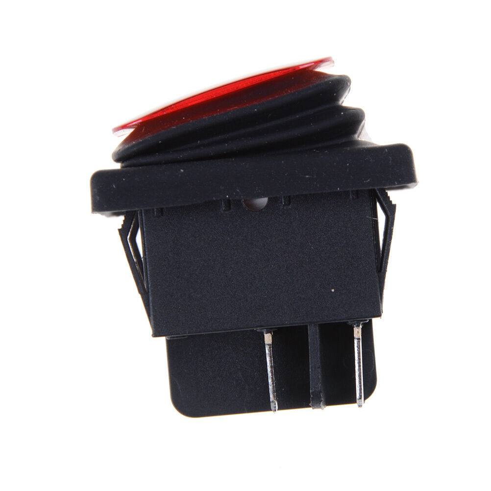 Waterproof Latching Rocker Toggle Switch AC250V/16A AC125V/20A H WF