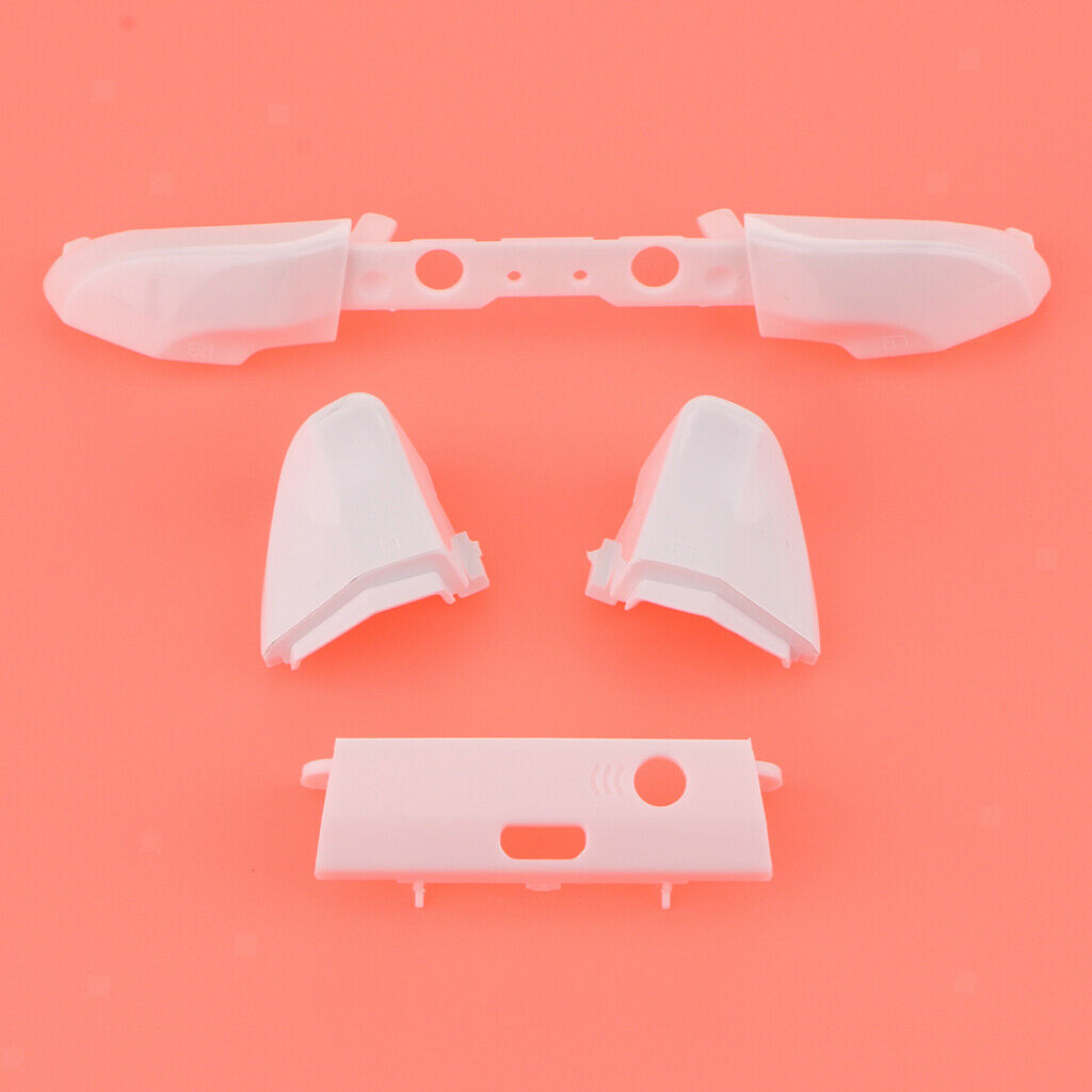 Thumbstick Analog Stick Bullet ABXY Buttons for Xbox One S Controller White