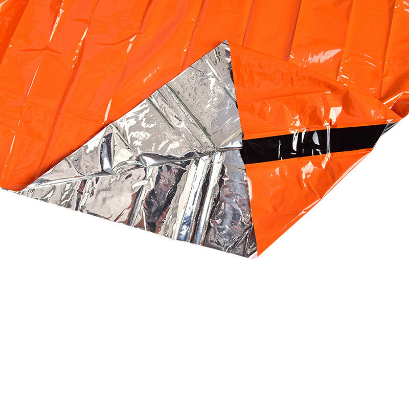 Outdoor Portable Emergency Foil Waterproof Rescue Space Thermal Sleeping Bag Tt