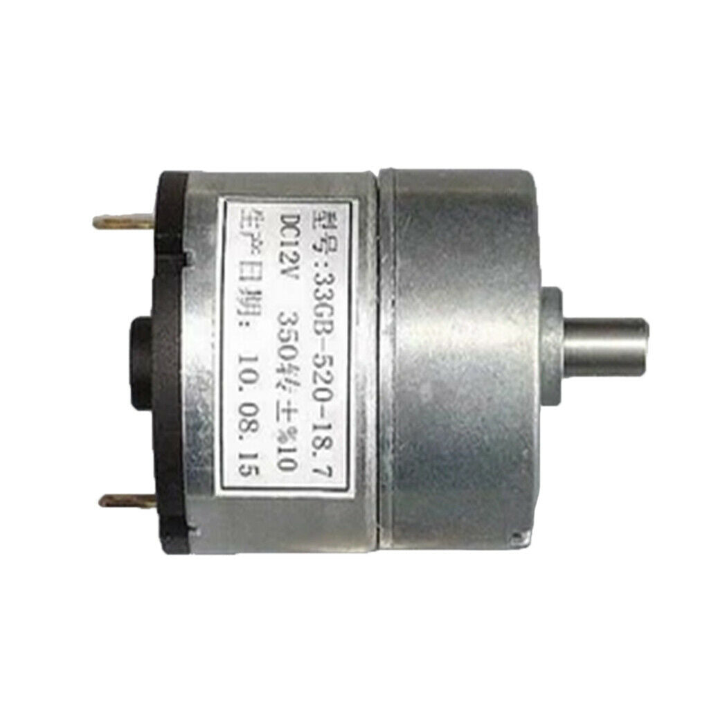 Mini   Electric Motor 12V DC High Torque Motor Deceleration Motor Metal