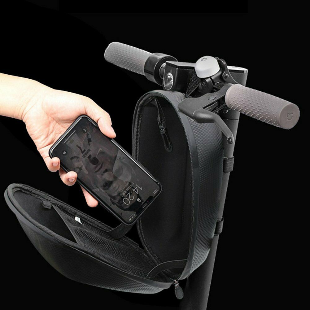 Frame Scooter Hanging Bag Hard Shell Front Waterproof Folding Bike Bicycle Pouch