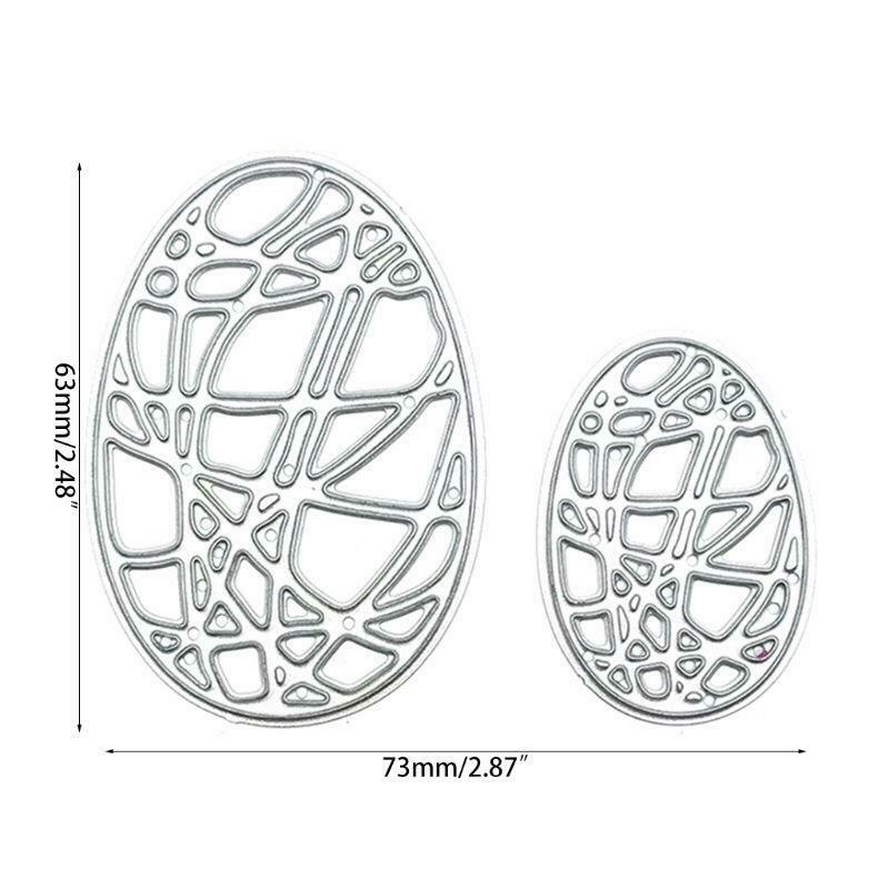 Easter eggs DIY Cutting Dies Embossing Stencil Template Scrapbooking Paper card