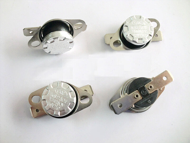 2pcs Temperature Switch Thermostat 90°C N.C. KSD301 [M1]