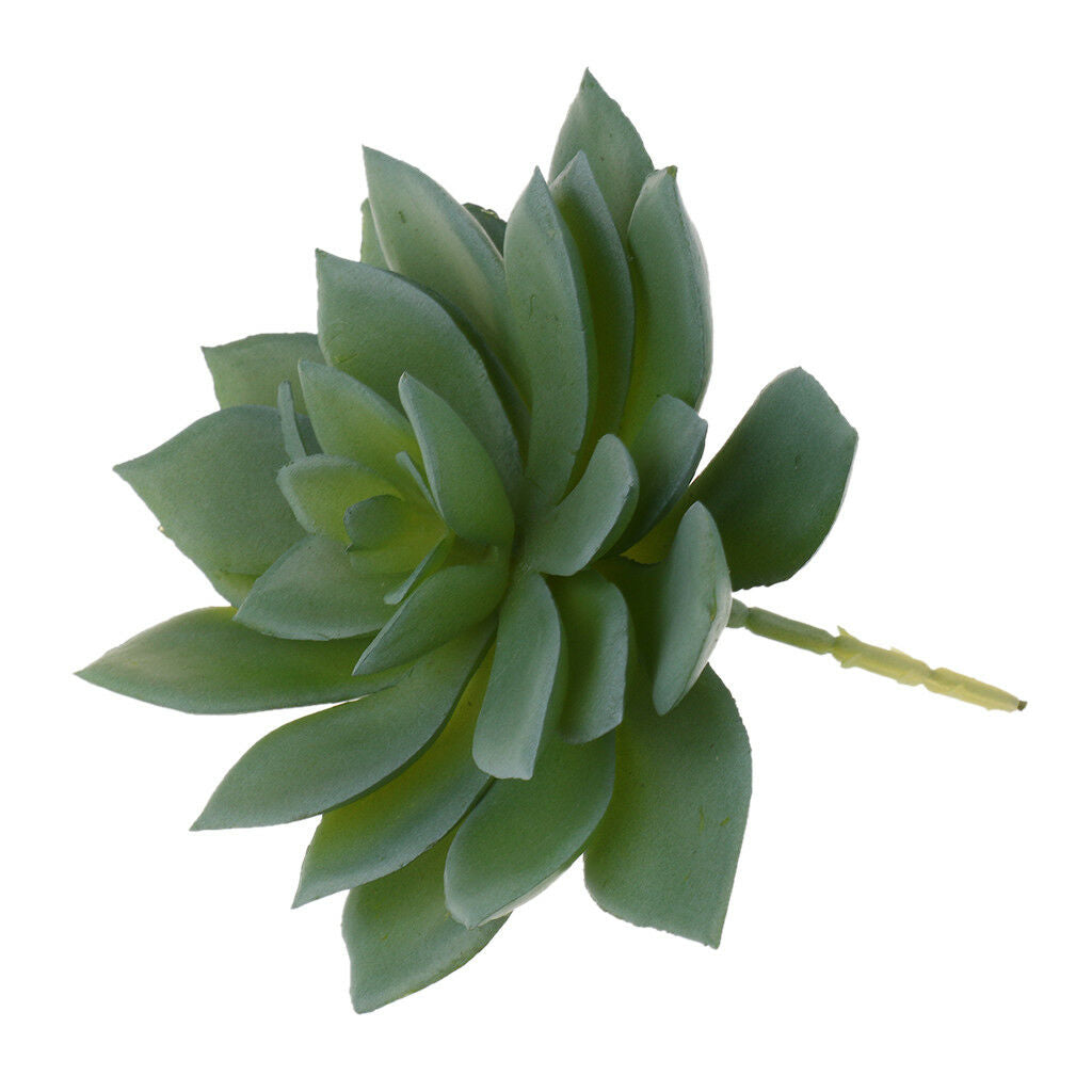 2pcs Artificial Flowers Lifelike Succulent Plants Real Touch Echeveria Lotus