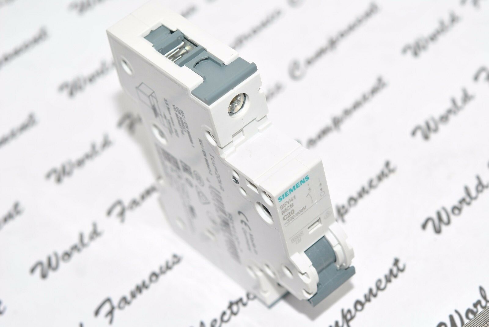 1pcs - SIEMENS 5SY41-MCB-C20 5SY41MCBC20 20A 1P ~230/400V Circuit Breaker