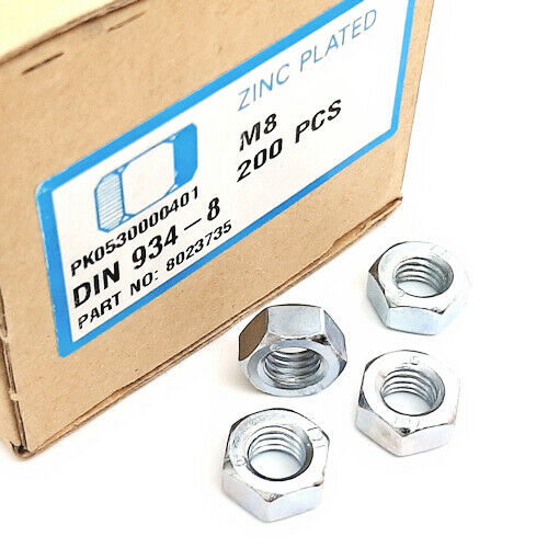 [50pcs] 8023735 NUT M8/DIN934 NUT