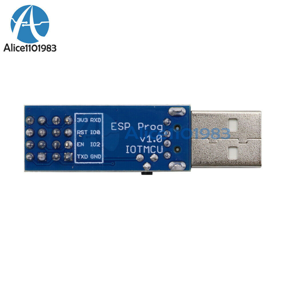 DC 5V USB Type A CH340C ESP WIFI downloader ESP8266 Programmer Adapter