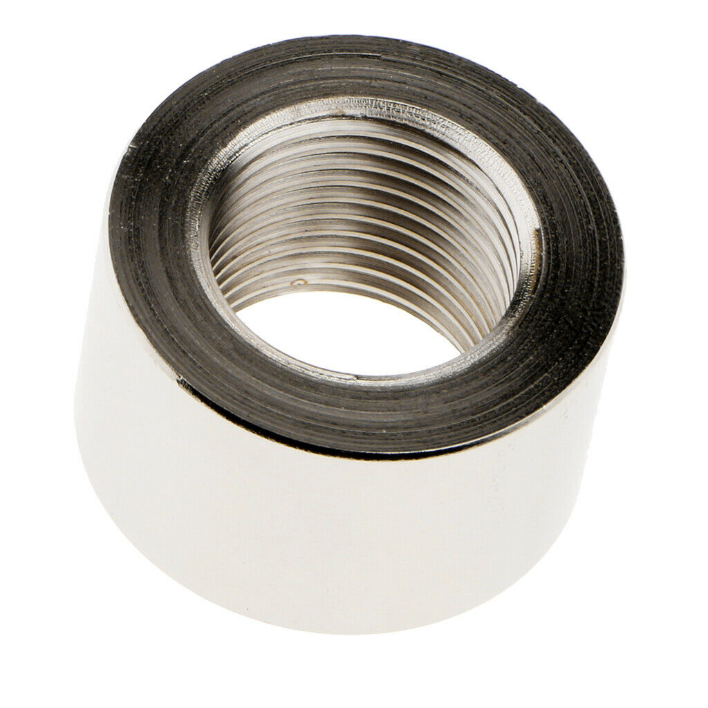 2pcs Iron plating nickel O2 Oxygen Sensor Exhaust Bung Nut M18 x 1.5mm
