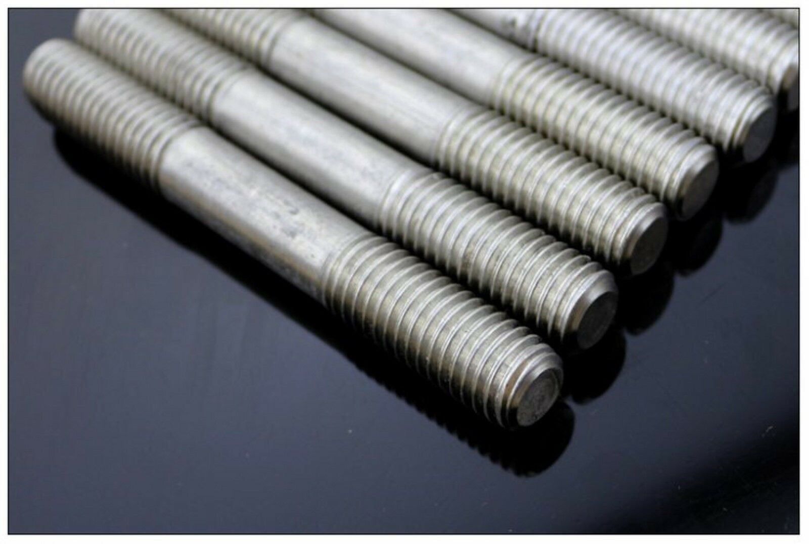 10 PCS Metric Thread M8*60 mm 304 Stainless Steel Studs Double thread