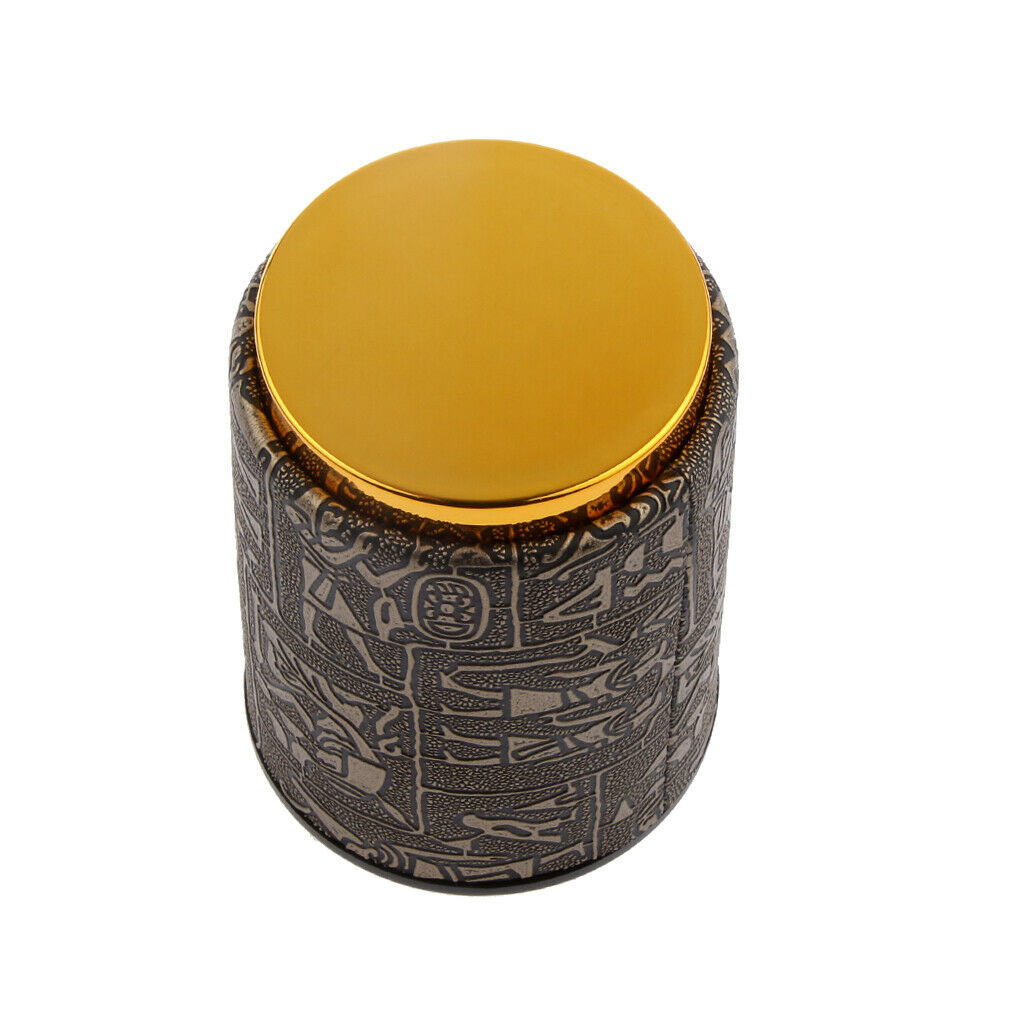7pcs Multi-Sided D4-D20 Dice Set with Egyptian Dice Cup Shaker TRPG Game