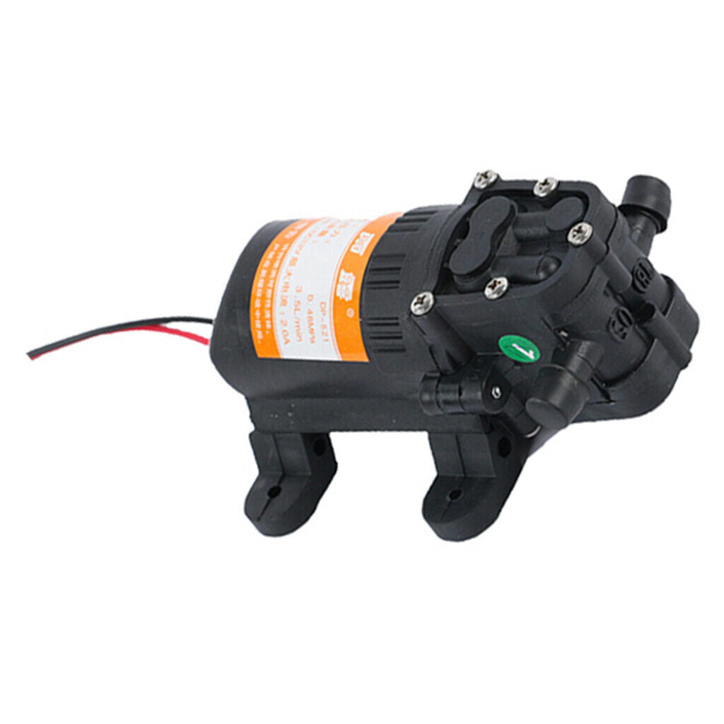 12V DC DIAPHRAGM PUMP 3.5L SELF PRIMING WATER PUMP-CARAVAN/BOAT/MARINE 4 LEG