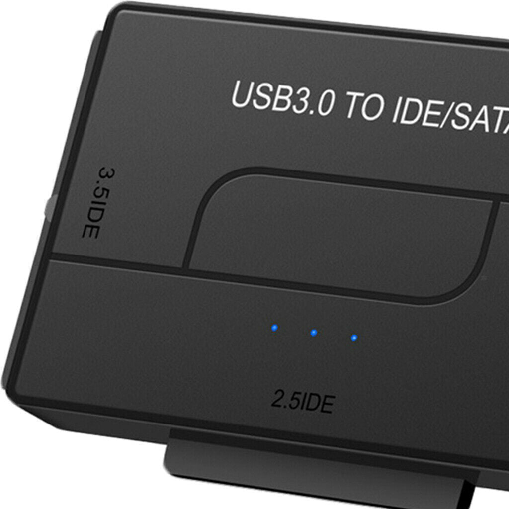 SATA/IDE to USB 3.0 Adapter DC Power 12V for 2.5"/3.5" Inch IDE and SATA
