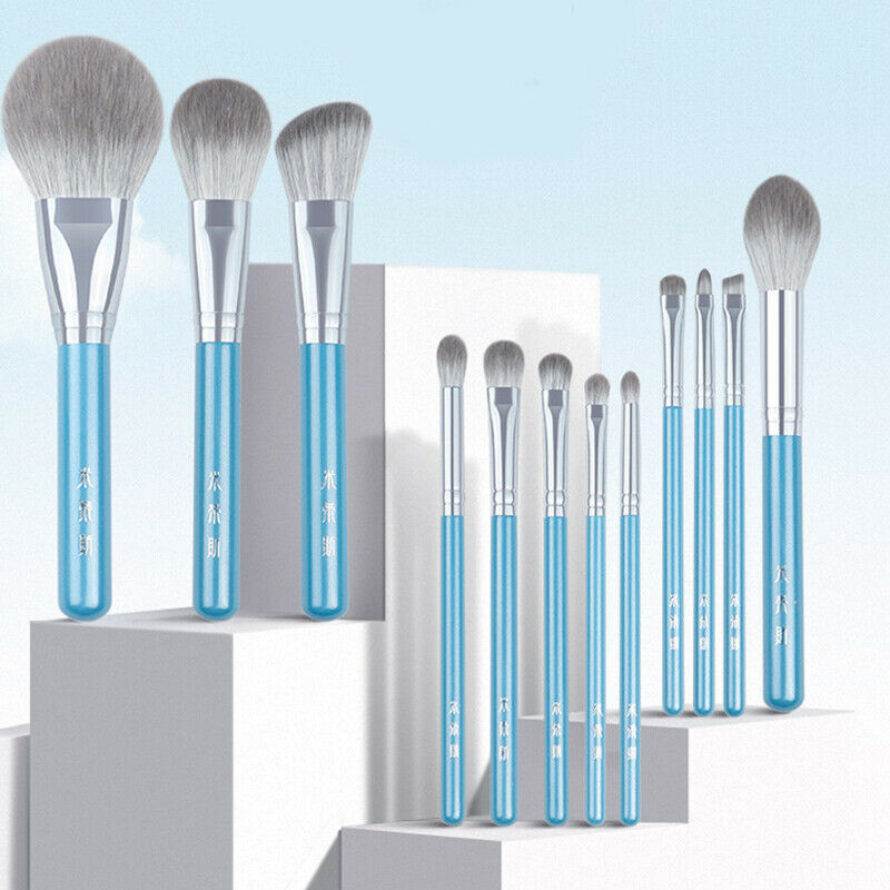 13pcs sculpting eyeshadow make up brush kit smudge highlighter eyebrow lip bBDA