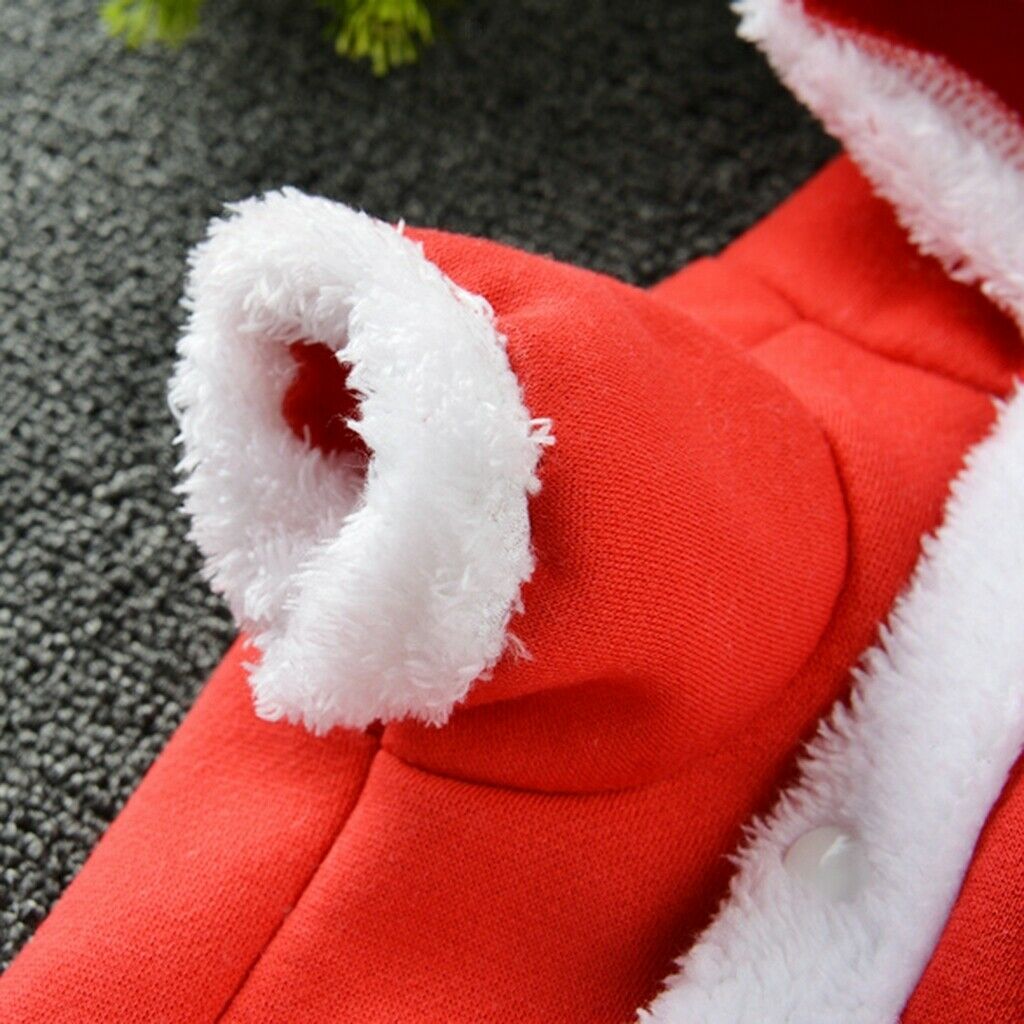 Dogs Winter Coat Pajamas Padded Vest - Cute Dog Jacket - Warm Pet Jumpsuit S