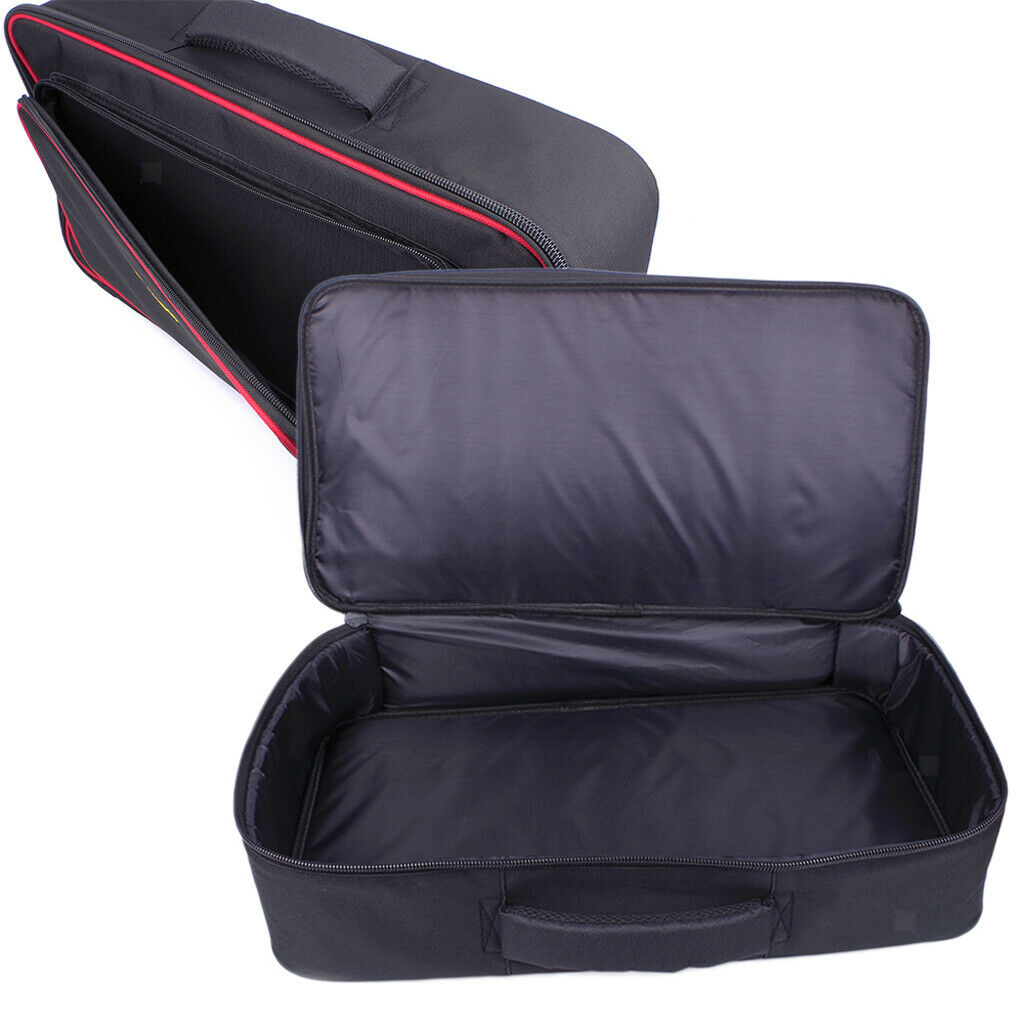 Black Universal Portable Guitar Effects Pedal Board Gig Bag Soft Case Big