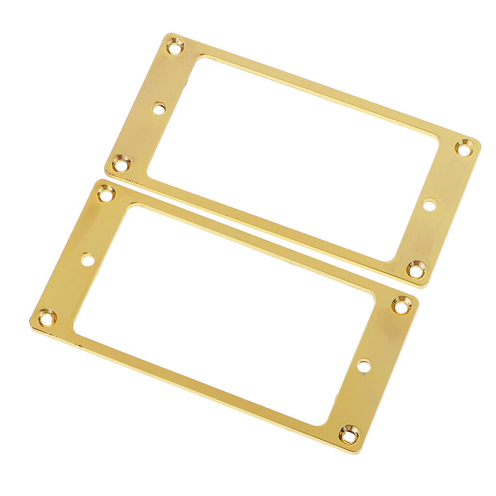 Guitar Humbucker Flat Bottom Surround Rings for Electric Guitar Accessories
