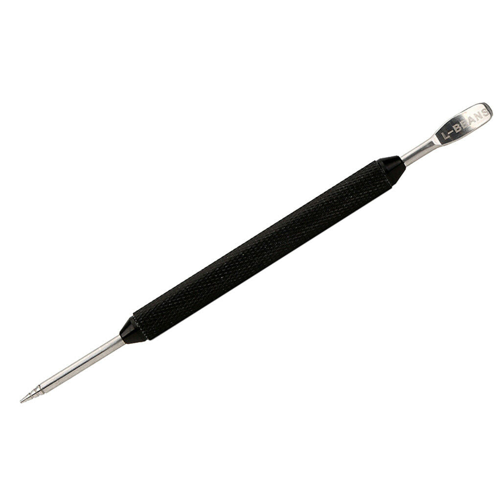 Coffee Latte Foam Art Pen Needle Spatula Stainless Steel Barista Tool Black