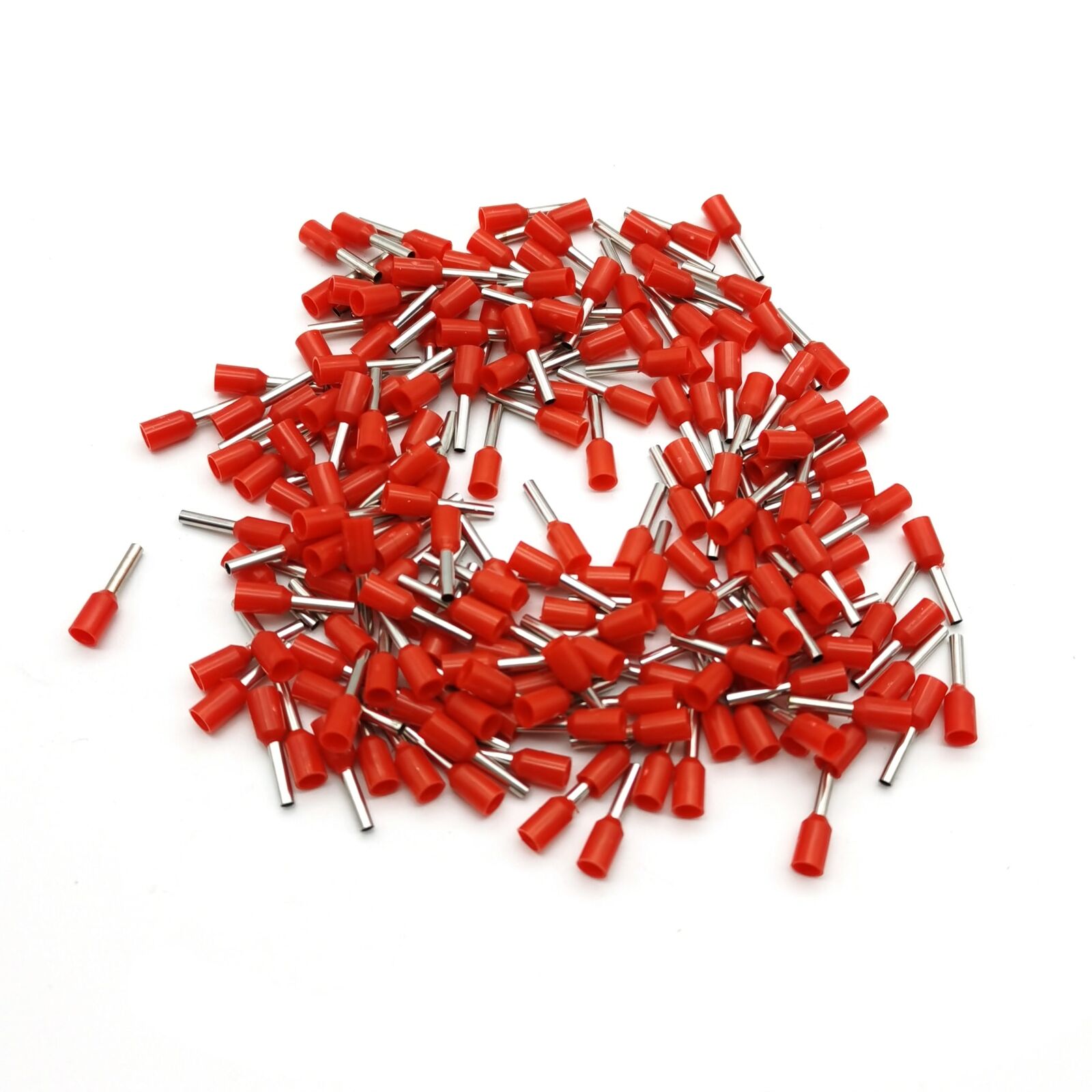 400pcs E0508 E7508 E1008 E1508 E2508 Insulated Ferrules Terminal Block Cord