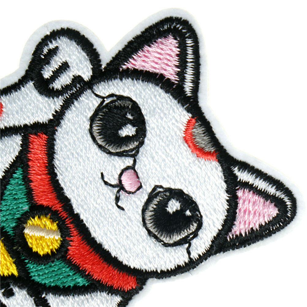 lucky cat cloth badges patch embroidered applique sewings patches cloth.l8