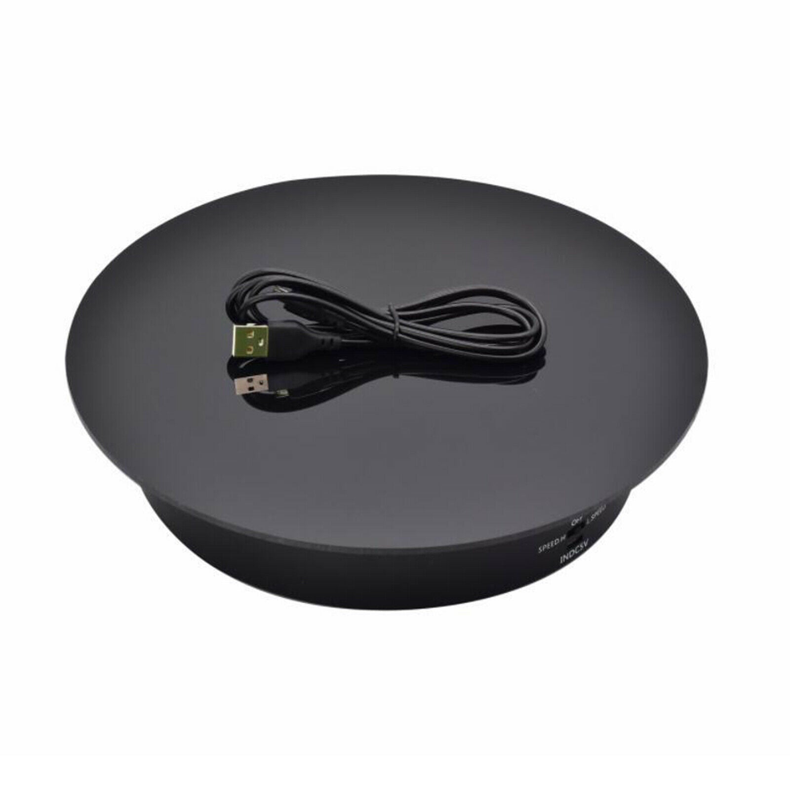 Turntable Rotating Display Stand for Photography Jewelry Watch Collectibles