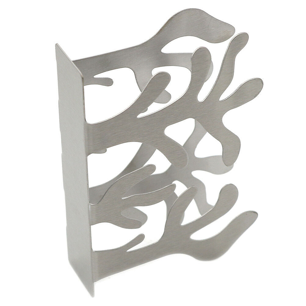 Stainless Steel Napkin Rack Box Dispenser Tissue Holder Plants Table Decora SJ