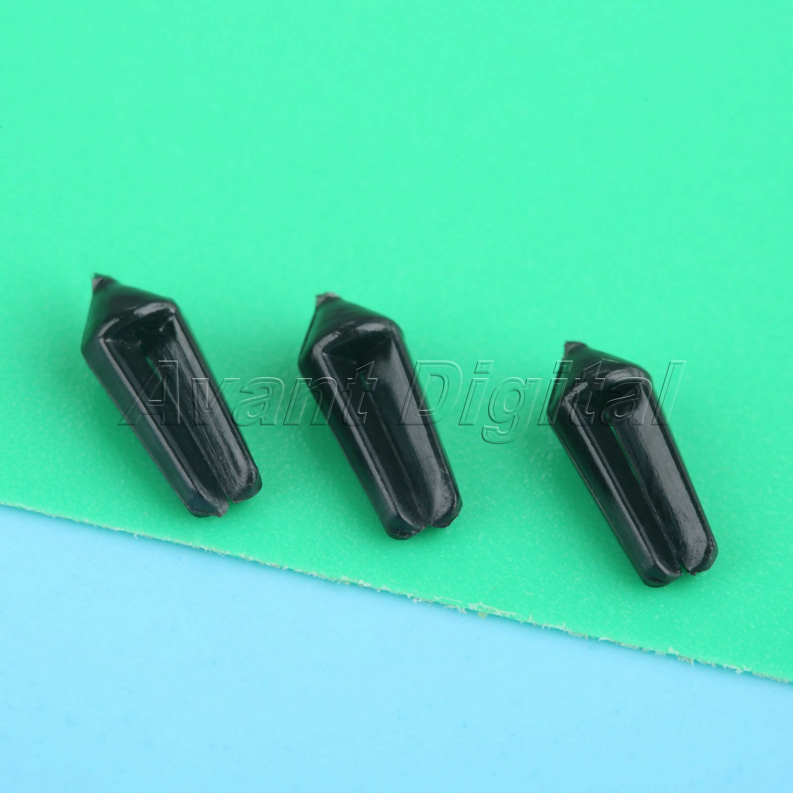 8Pcs Black Nylon Dart Flight Protectors Keep Darts Flights Square Wing Guard Bag