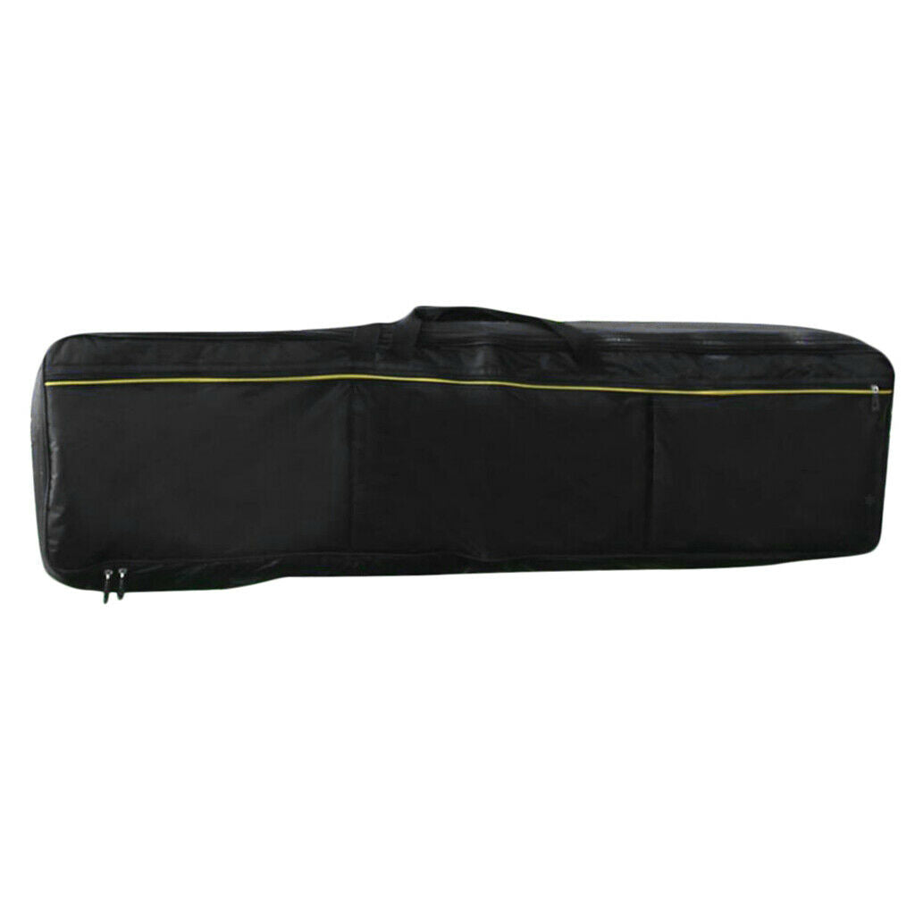 Black 88-key Electronic Keyboards Organ Gig Bag Case Durable And Lightweight