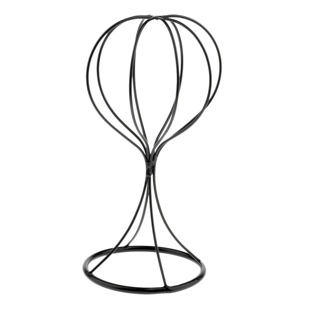 Metal Hat Cap Storage Display Stand Tabletop Hair Wig Rack Shelf Holder Tool 32