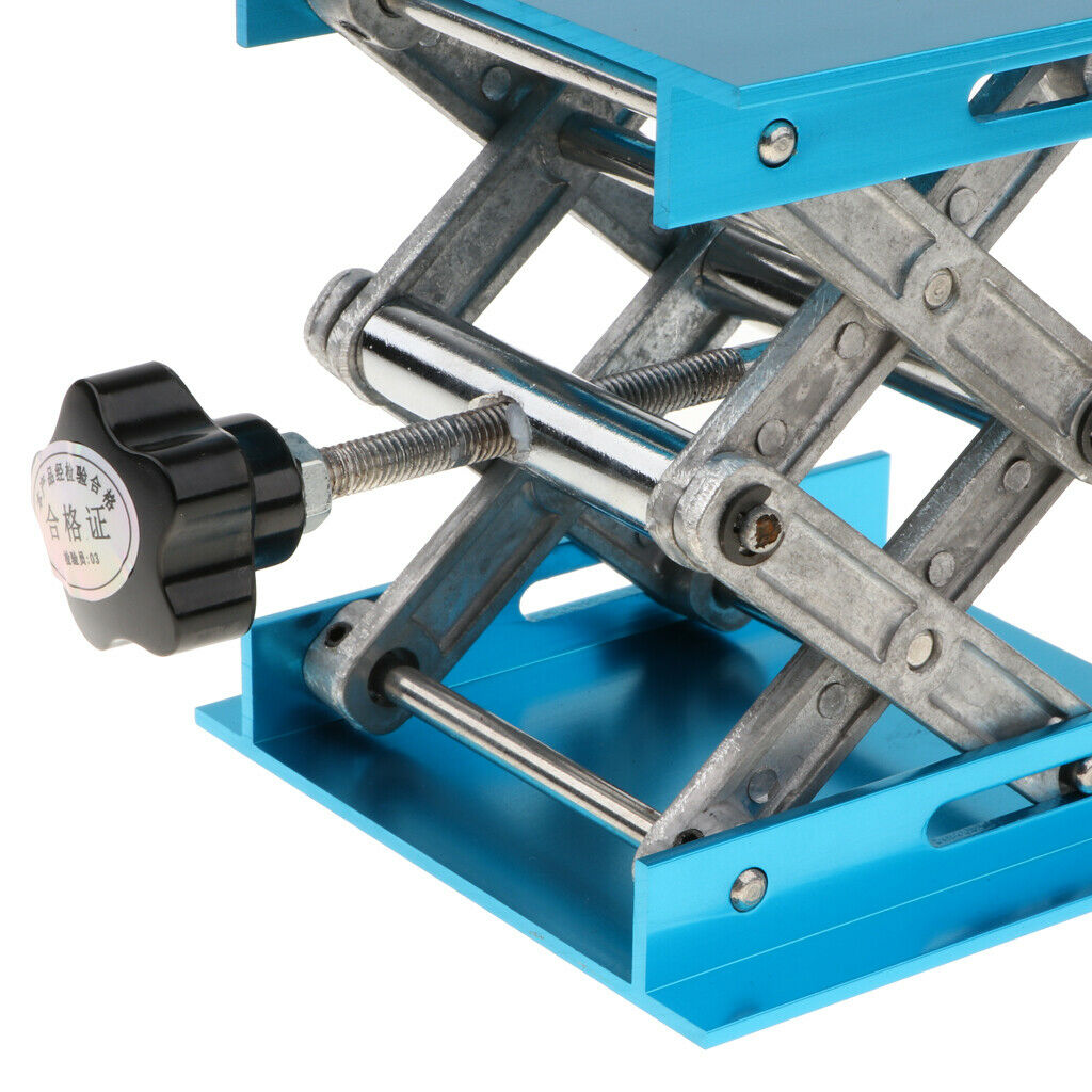 2Pcs Heavy-duty Lab Jack Stand Lift Platform Equipment Load Bearing 5KG