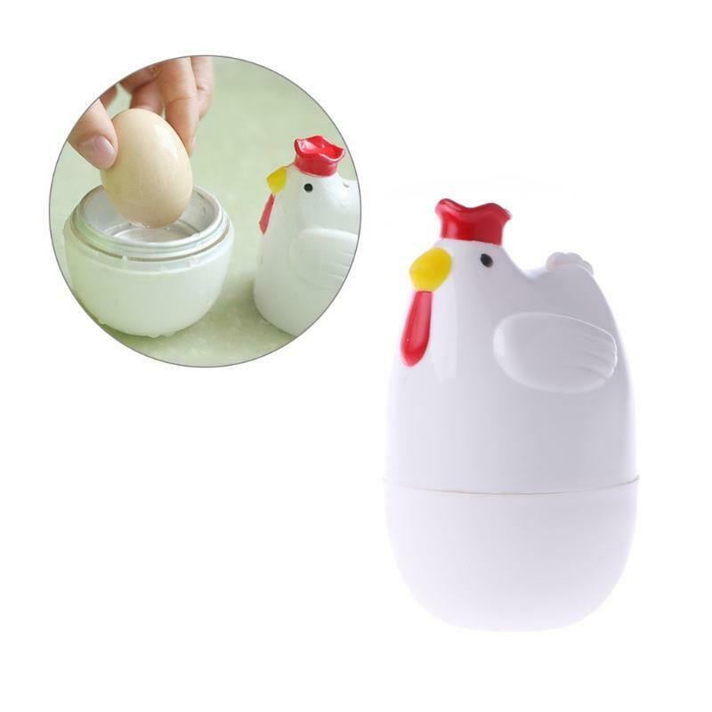Home Chicken Shaped Microwave One Egg Boiler Cooker Kitchen Cooking Appliance