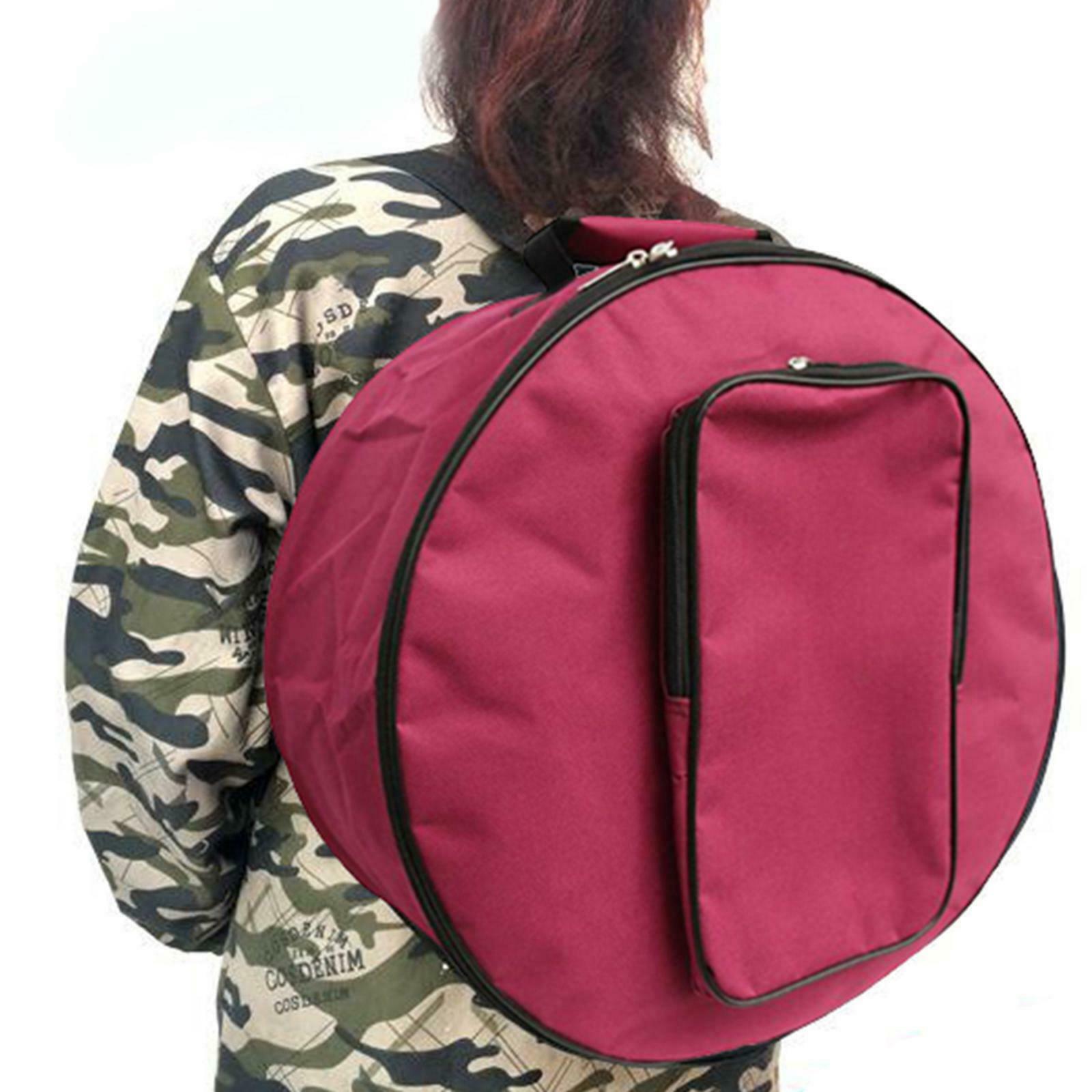 Compact Snare Drum Bag Case Shoulder Bag Carrying Case Instrument Parts