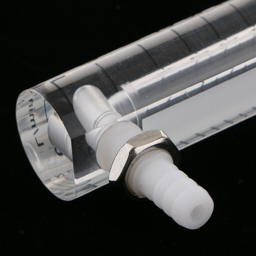 3Pcs Oxygen Ozone Air Flow Meter Flowmeter Tools Acrylic with Control Valve