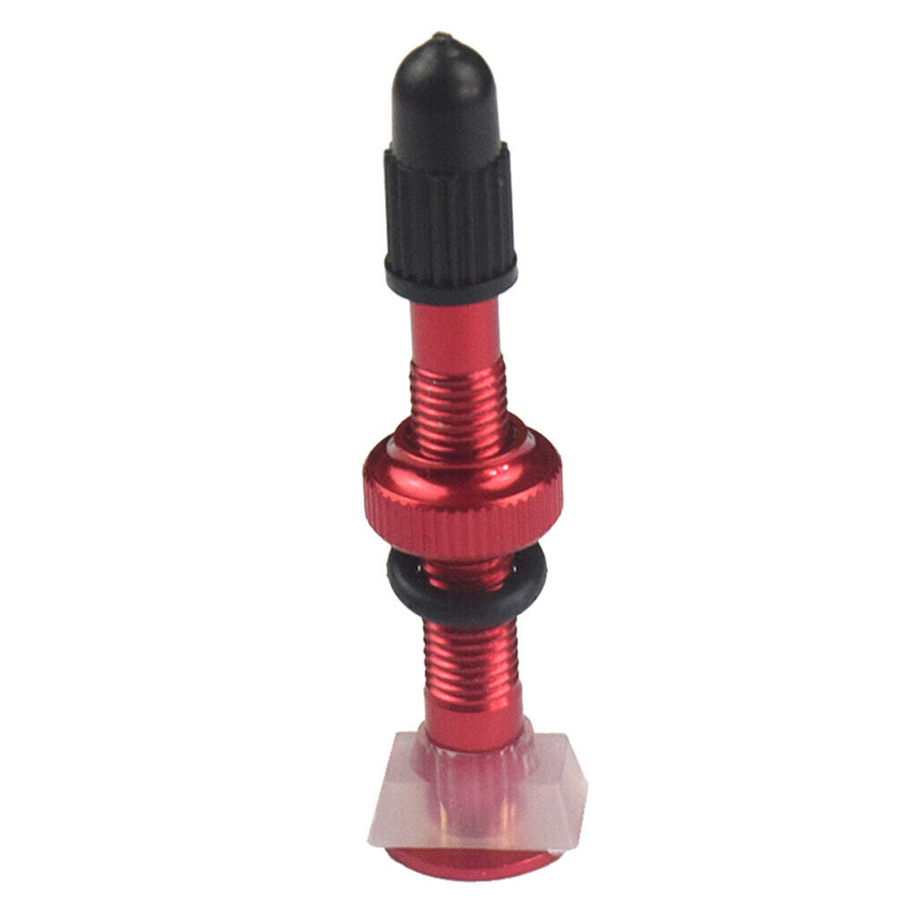Aluminum Mountain-Bike Bicycle Presta Valves Replacement Vacuum-Nozzle Red