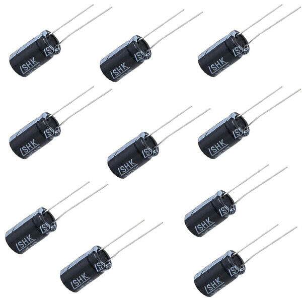10 x 400V 10uF Low ESR Impedance Electrolytic Capacitor