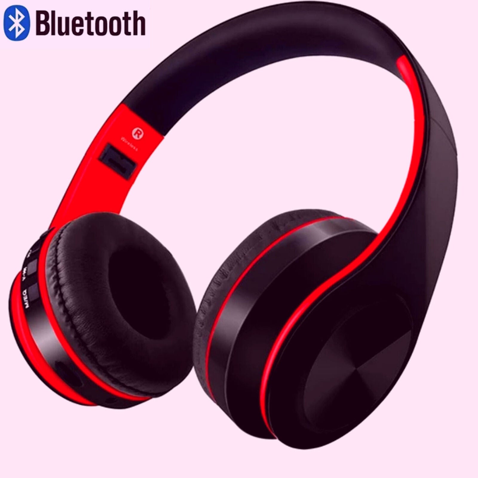 Headphones Wireless Headphones Bluetooth 5.0 + 10hrs Foldable stereo