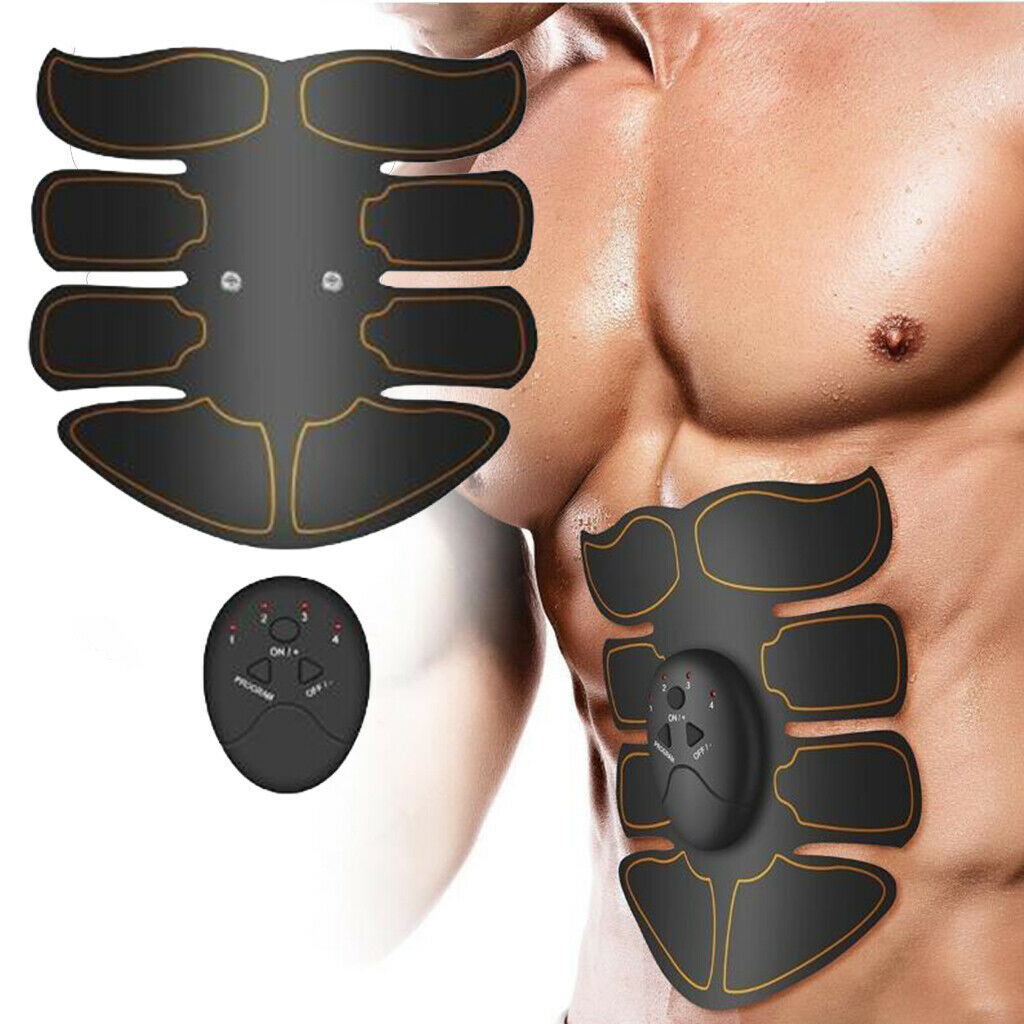 Abs Stimulator Muscle Toner Belt USB Rechargeable Home Gym Training Device