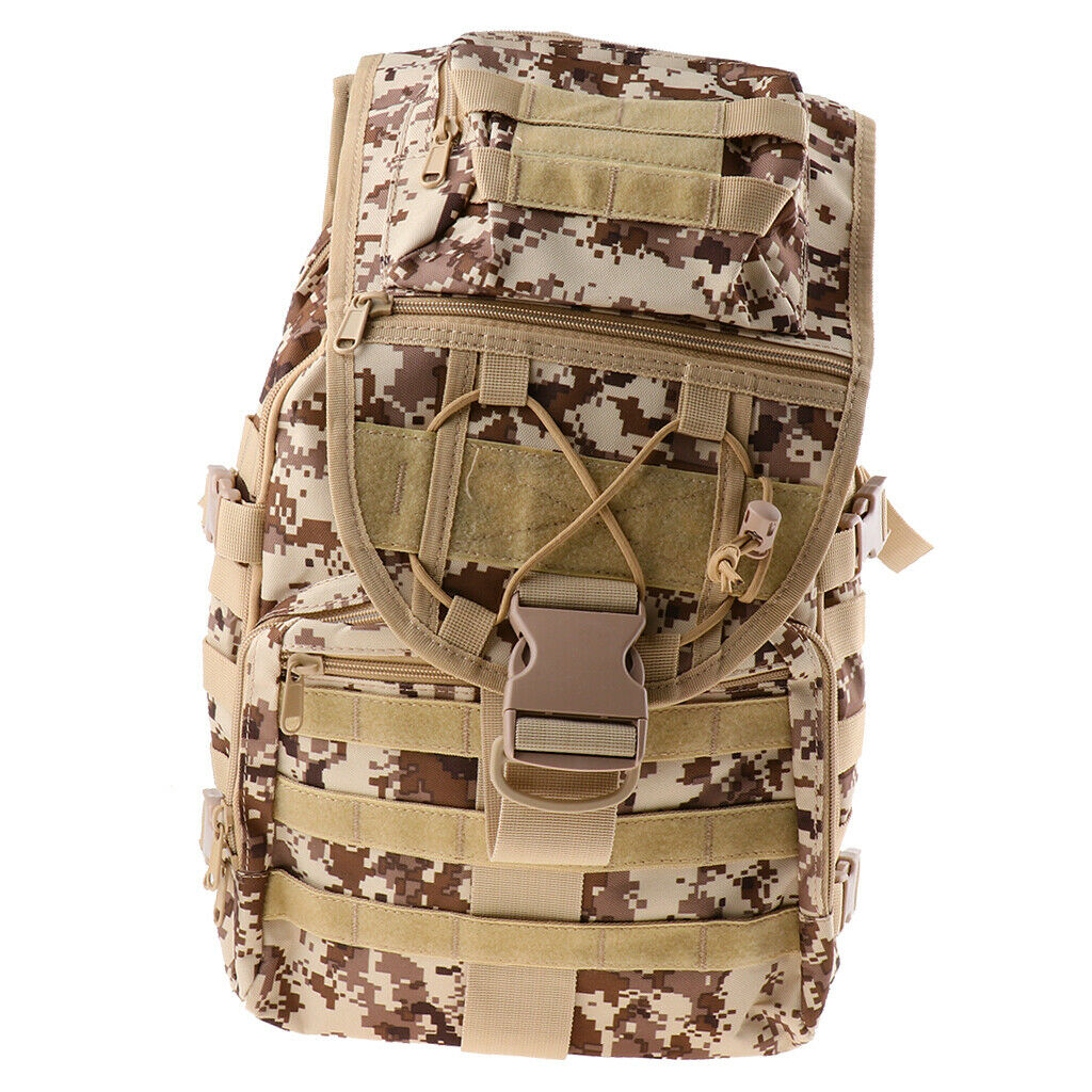 Oxford Cloth Waterproof Outdoor Backpack Rucksack Daypack Sand Digital