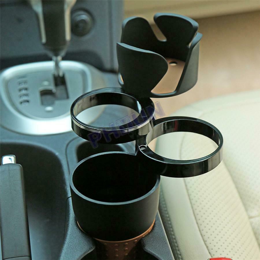 Multi-Function Car Cup Holder Bottle Drinks Holder Phone Organizer Box Universal