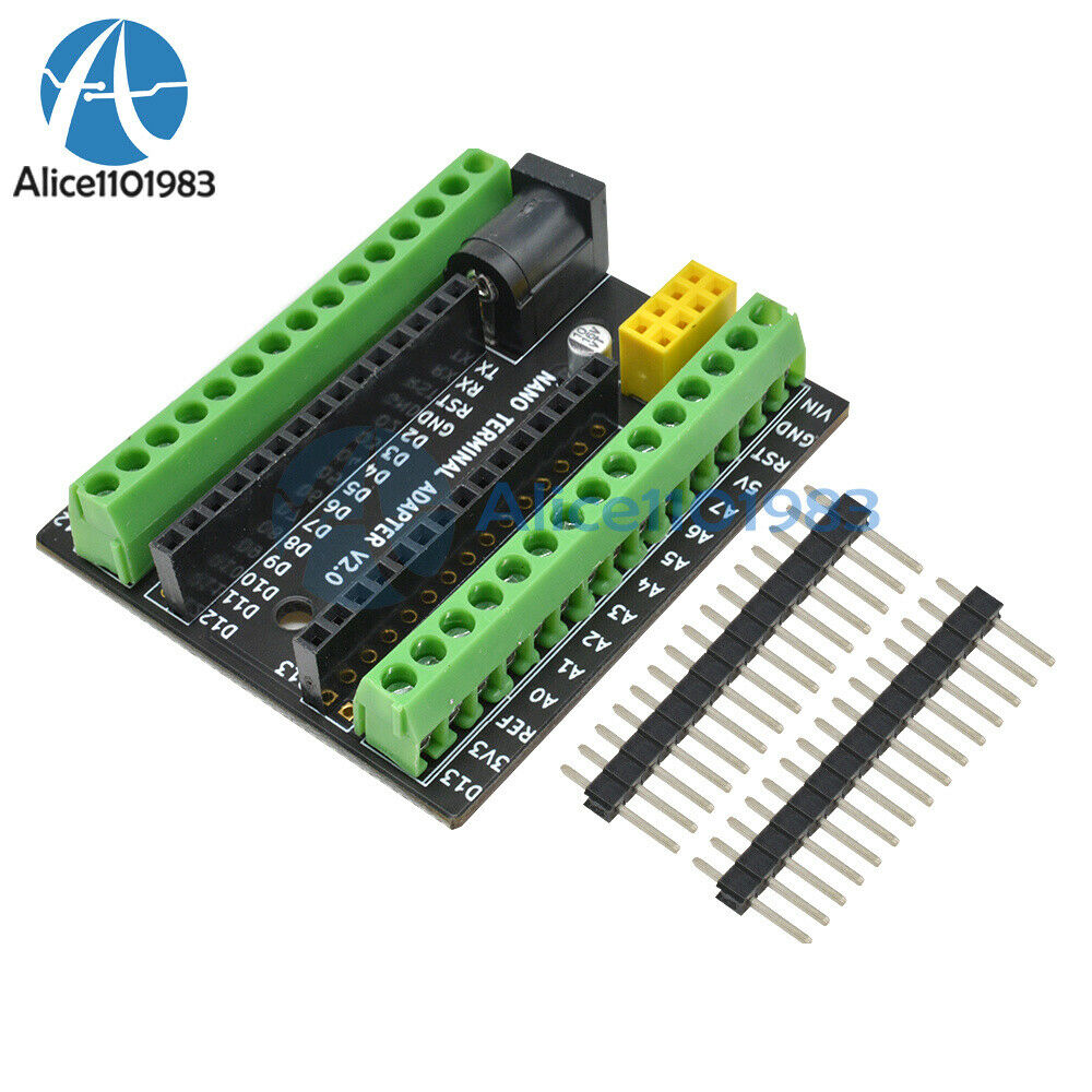 Nano V3.0 AVR DC NRF2401 Screw Terminal Expansion Adapter Board For Arduino