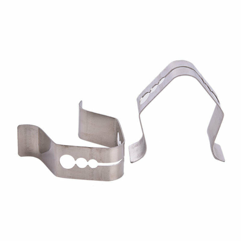 2PCS/set Stainless Steel BBQ Thermometer Probe Clip Holder Kitchen Access.l8