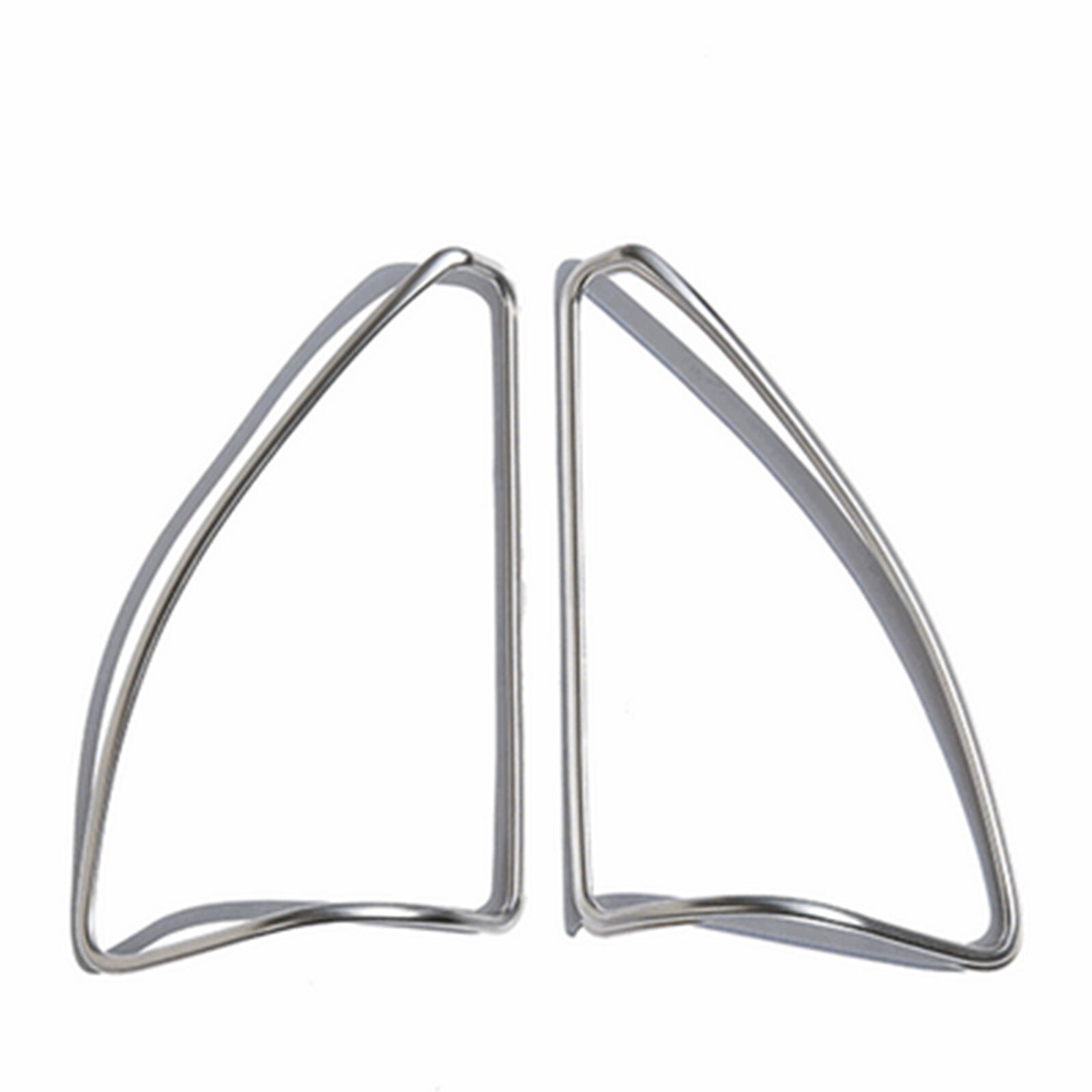 For Mercedes-Benz ML GL GLE Class W166 2x Chrome Door Speaker Frame cover trim