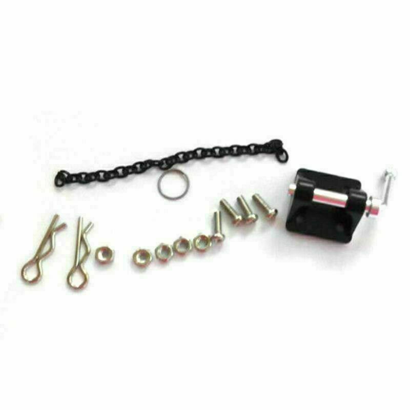 1* New 1:10 RC Car Tow Shackle Trailer Hook For Axial SCX10 TAMIYA TRX-4 Crawler